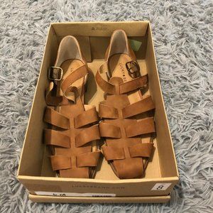 NWT Lucky  Brand Brown Sandals